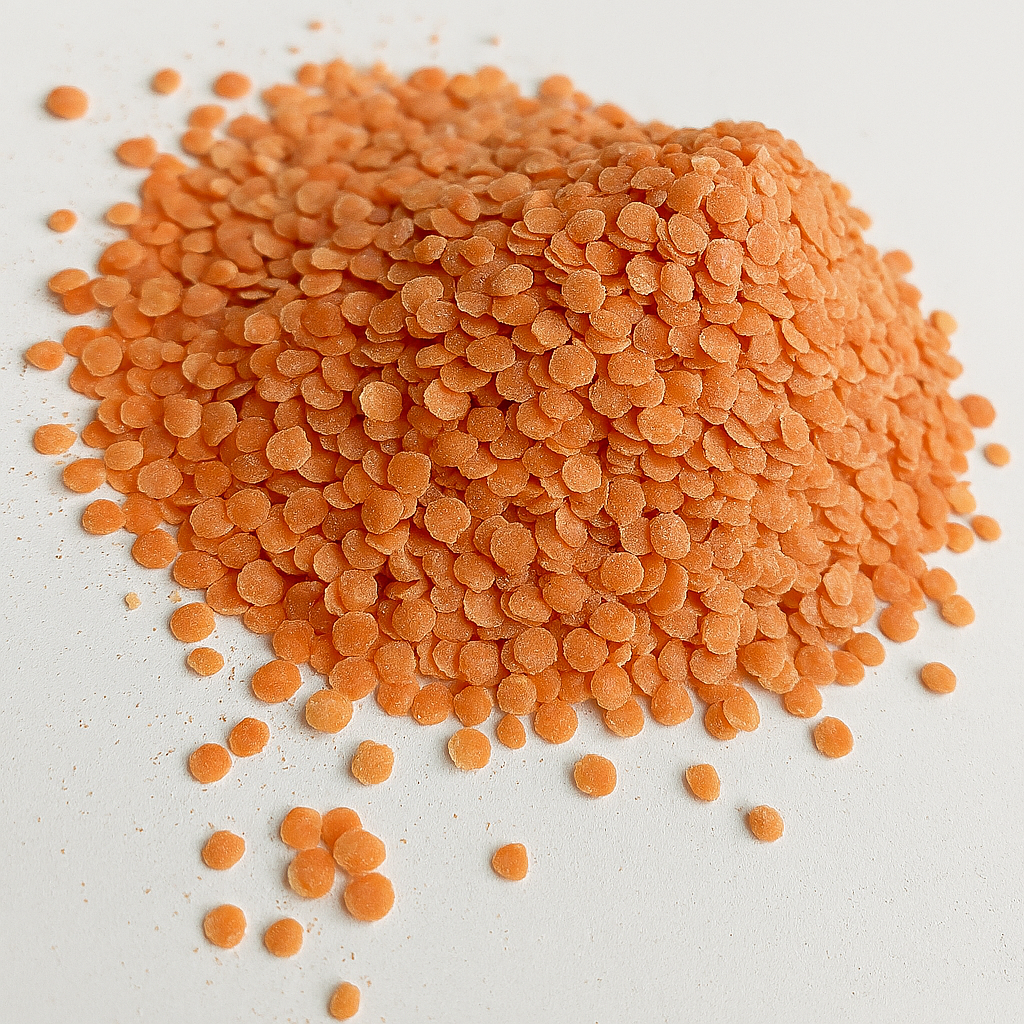 Organic Red split lentils (Masoor Dal)